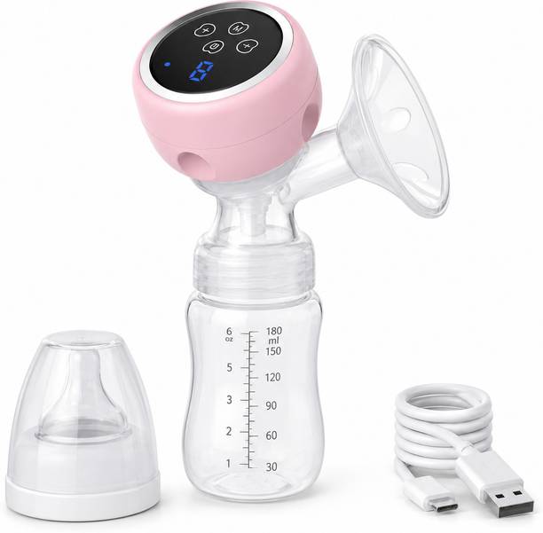 PLEXAL Electric Breast Pump | Digital Display | USB Rechargeable | BPA Free  - Electric