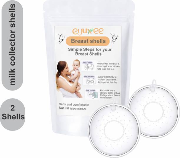 eyuxee breast milk collector silicone leakproof bpa free saver cups  - Manual