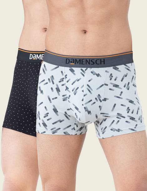 Pack of 2 Deo-Cotton Printed Men Trunk