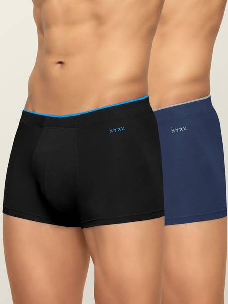 Pack of 2 Uno Intellisoft Micro Modal Solid Men Trunk