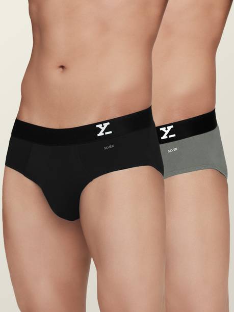 Pack of 2 Aero Anti-bacterial Odour-free cotton Solid Men Brief