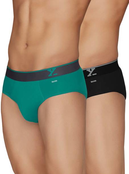 Pack of 2 Traq Anti-bacterial Odour-free cotton Solid Men Brief