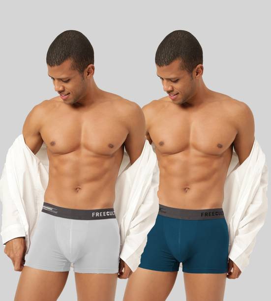 Pack of 2 Solid Men Trunk