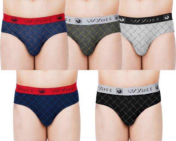 Pack of 5 Printed Men Brief