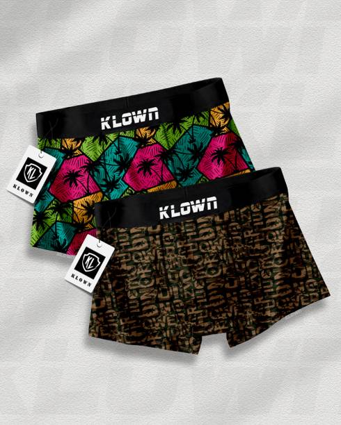 Pack of 2 Printed Men Trunk