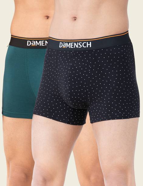 Pack of 2 Deo-Cotton Basic Men Trunk