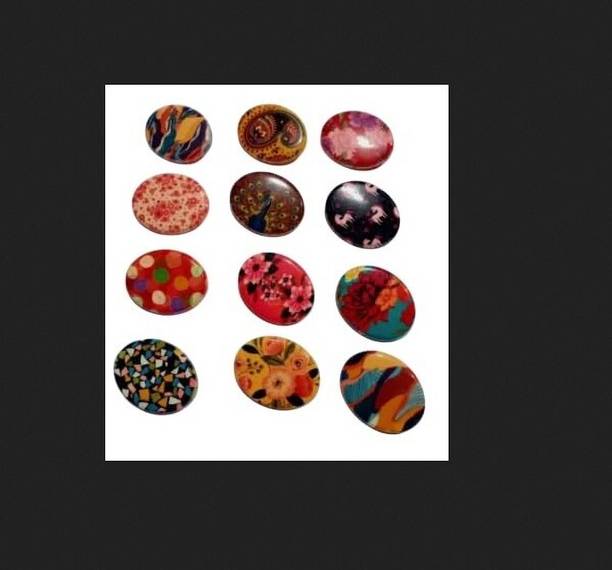PMW PACK OF 6 PREMIUM QUALITY round shape SAREE PIN Brooch