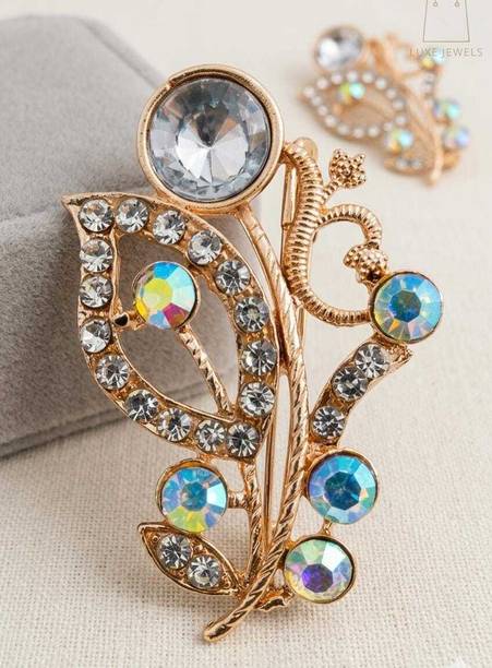 Natasha Beauty Fancy Saree Pin/Brooch for Blazer Brooch
