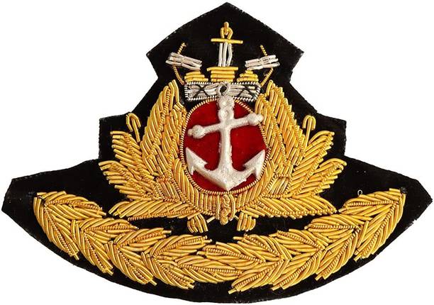 EMARINERSAPP Merchant Navy Sikh Turban Batch Master Brooch