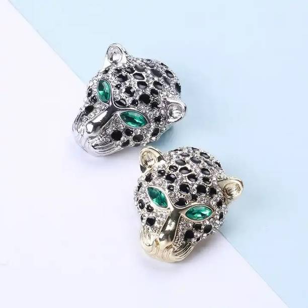Adorn Combo of TigerFace-Shaped Wedding Brooch / Lapel Pin Brooch