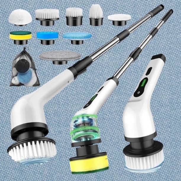 creativnest Heavy Duty Electric Spin Scrubber Cleaning Device Plastic Dry Brush