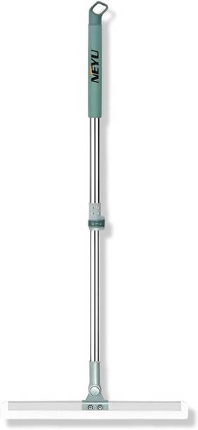NEYU Multifunctional Magic Broom Sweeper, 180-Degree Rotatable Floor Cleaning Wiper, Microfibre, Plastic, Silicone Wet and Dry Broom