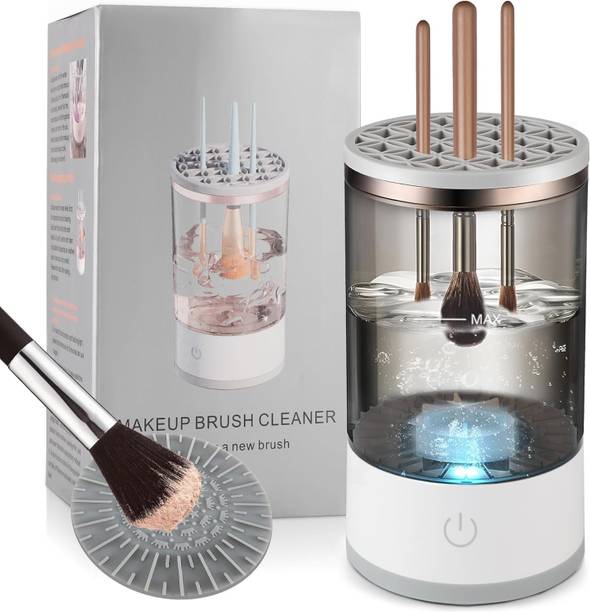 Dwiza Enterprise Portable USB Electric Makeup Brush Cleaner Machine Fit for All Size Brushes