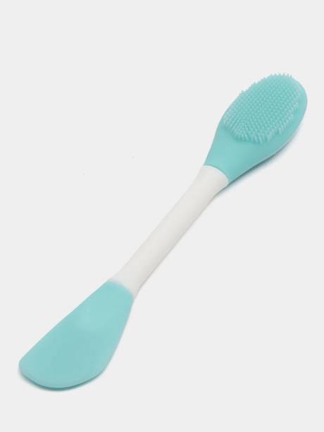 gadgetschroma 1PCS Double-Headed Silicone Mask Brush, Facial Cleansing Tool MULTICOLOR A15