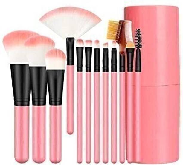 Florabliss Professional Luxury Makeup Brush Set with Storage Box -12 Pcs Brushes Makeup Kit