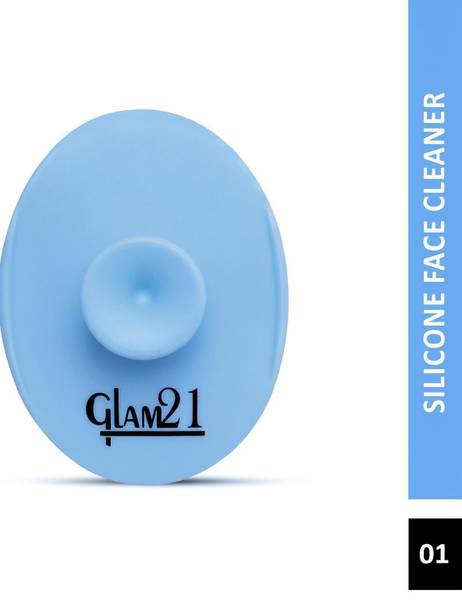 Glam21 Silicone Face Cleanser Scrubber | Blackhead, Dull & Pollution Removing