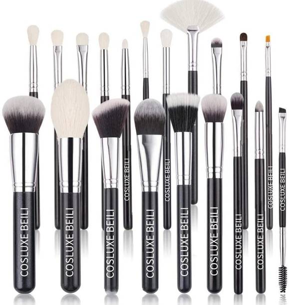 COSLUXE BEILI Beili Makeup brush Set,20Pcs Natural Goat Hair Make Up Brushes Set B-20