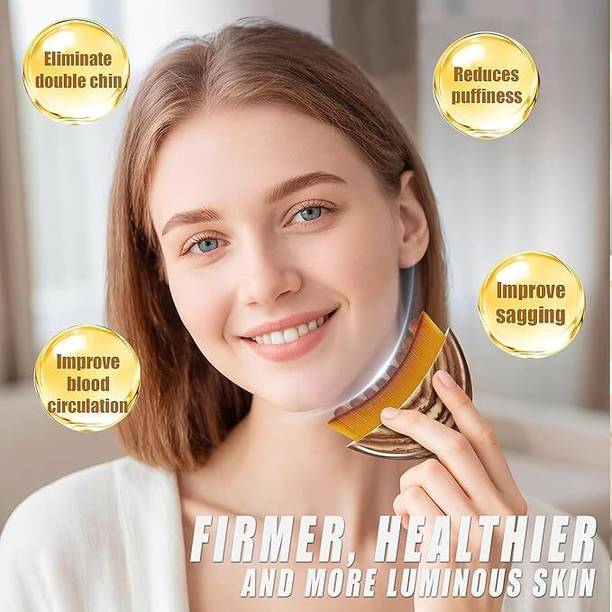 NUCLETRIC Lymphatic Contour Face Brush for Sculpting Facial Massager for Jawline,Chin,Neck