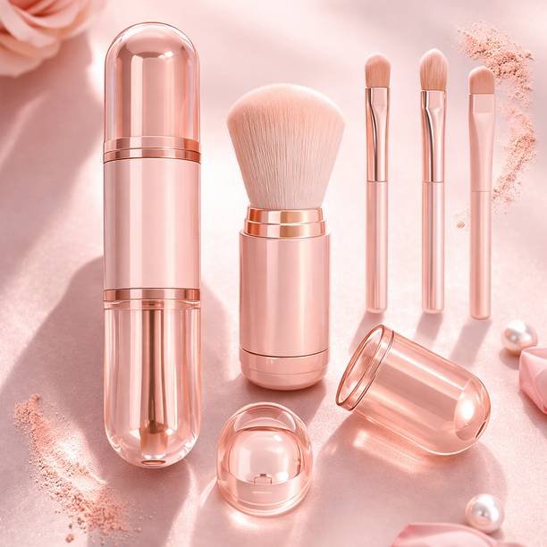 Eliezer trendy makeup brush 5 in 1