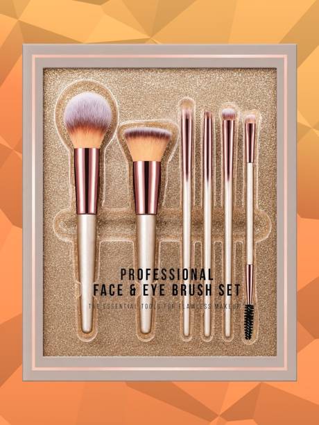 lip ray Professional Face and Eye Makeup Brush Collection