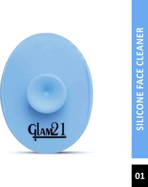 Glam21 Silicone Face Cleanser Scrubber | Blackhead, Dull & Pollution Removing