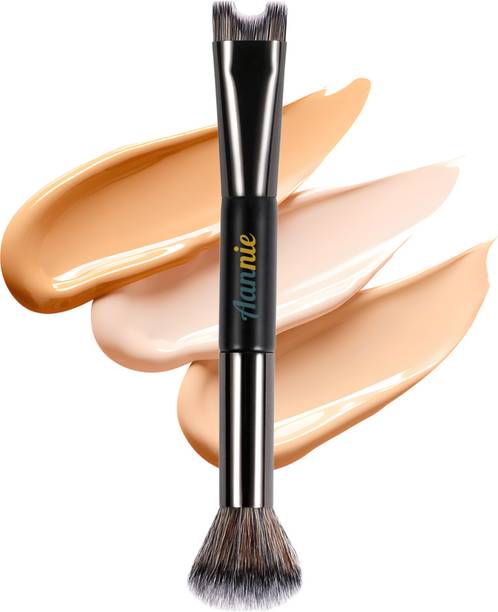 Aannie Nose Contour U-Shaped Makeup Brush - 2-in-1 Dual Ended, Precision Sculpting