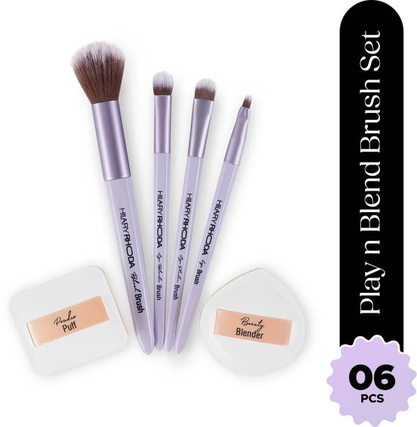 Hilary Rhoda Play n Blend Brush Set | Soft & Smart Bristles Brush | Streak-Free Application