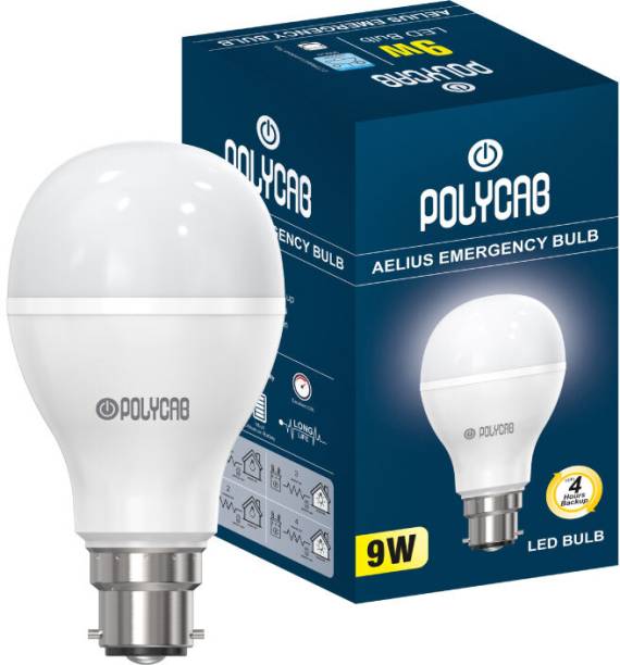 Polycab 9 W Round B22 LED Bulb