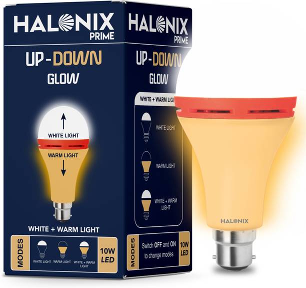 HALONIX 10 W Round B22 D Decorative Bulb