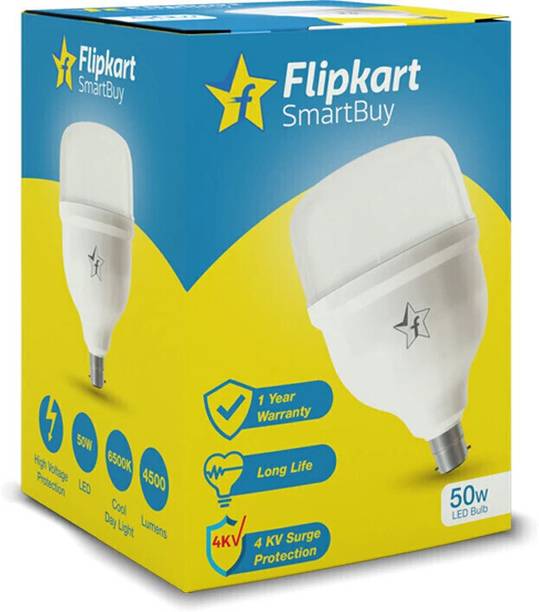 Flipkart SmartBuy 50 w Basic Round B22 LED Bulb