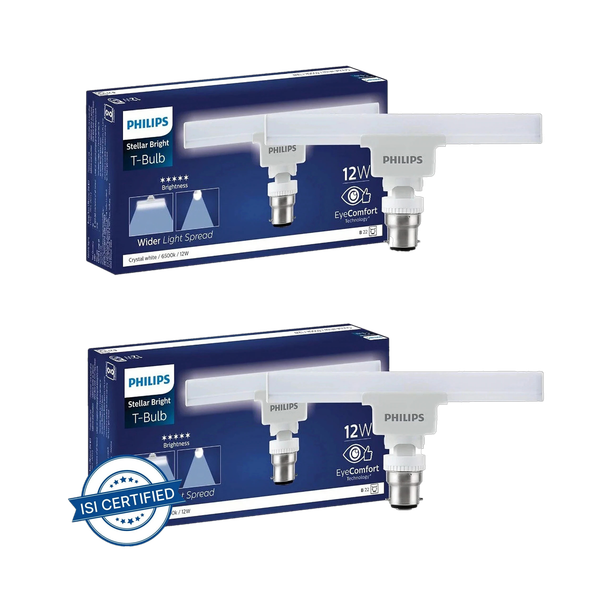PHILIPS 12 W Eye Safety Compliance T-Bulb B22 LED Bulb