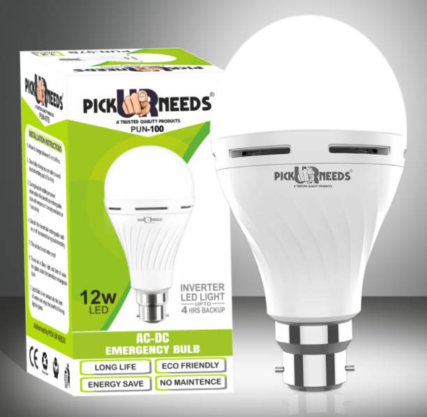 Pick Ur Needs 12 W Standard B22 D Inverter Bulb