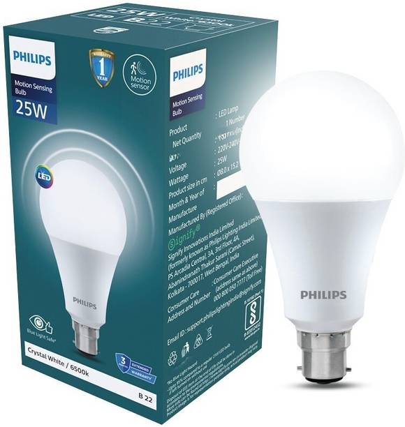 PHILIPS 25 W Motion Sensor Standard B22 LED Bulb