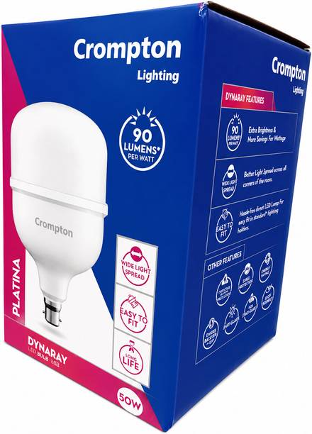 Crompton 50 W Basic Standard B22 LED Bulb