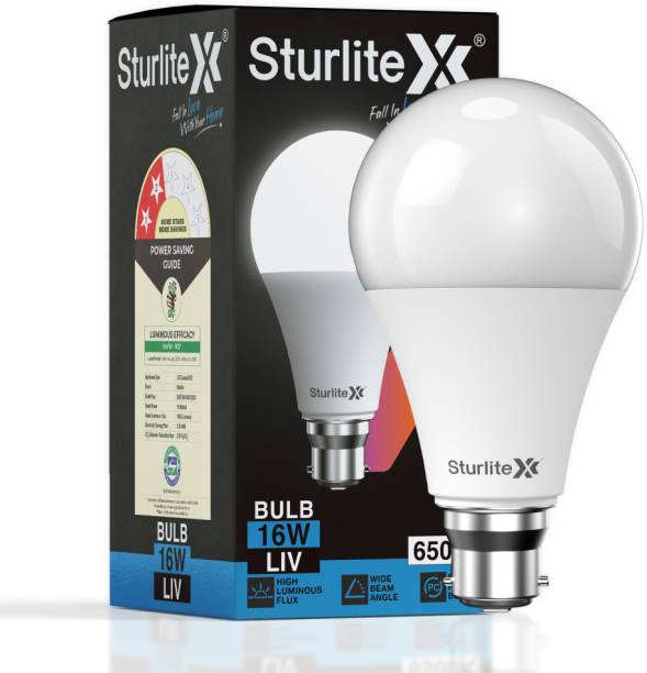 Sturlite 16 W Standard B22 D LED Bulb