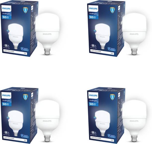 PHILIPS 50 W Eye Safety Compliance Mushroom B22 LED Bulb