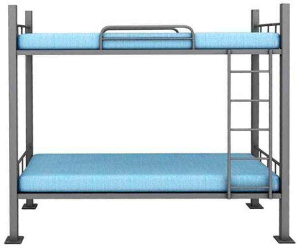 Vibrant Interior Kampala Grey (6x3) Metal Bunk Bed