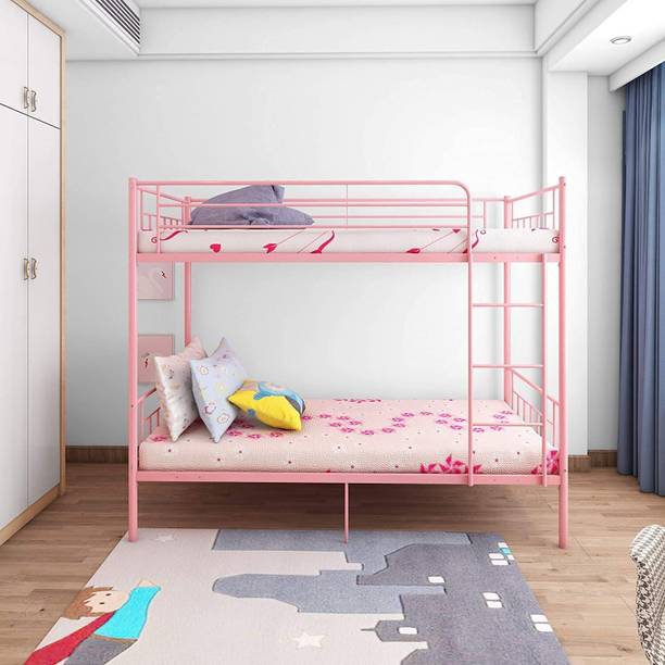 Vibrant Interior ADORA PINK (6x3) Metal Bunk Bed