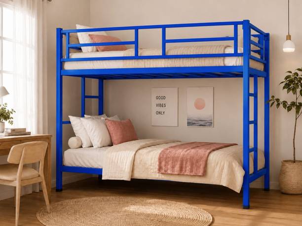 Navlaksh ™ELEVO|TWIN BED FOR ADULTS/JUNIOR | Metal bunk bed Metal Bunk Bed