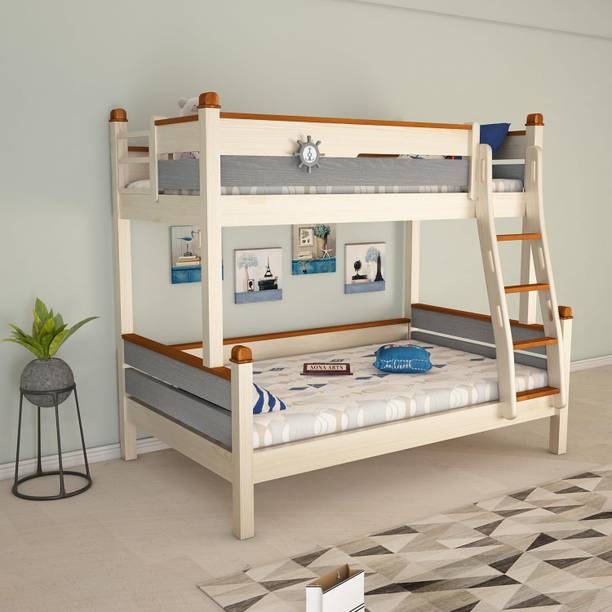 Flipkart Perfect Homes Sheesham Solid Wood Solid Wood Bunk Bed