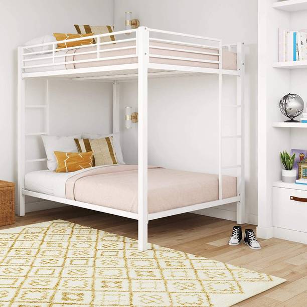 Heaven Shield ®™ | Avengers Twin Bed for Junior/ Adults with Guard Rail, Metal Bunk Bed Metal Bunk Bed