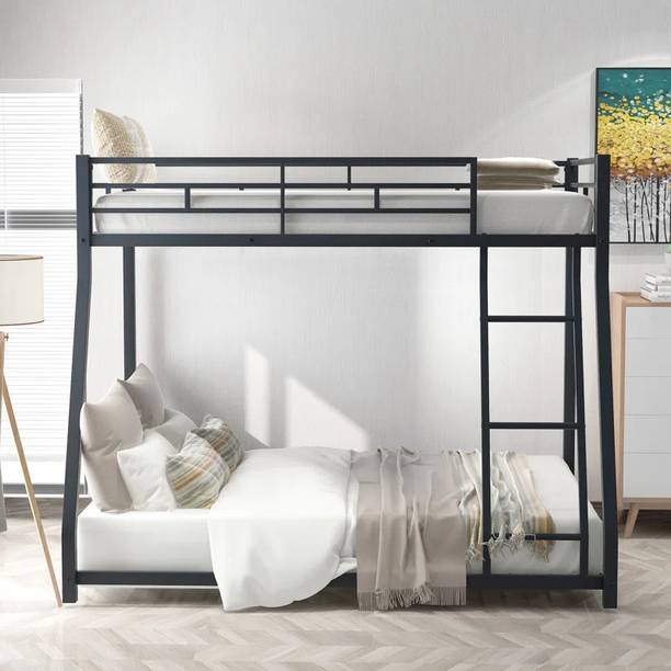 Vibrant Interior Ahem Black Metal Bunk Bed