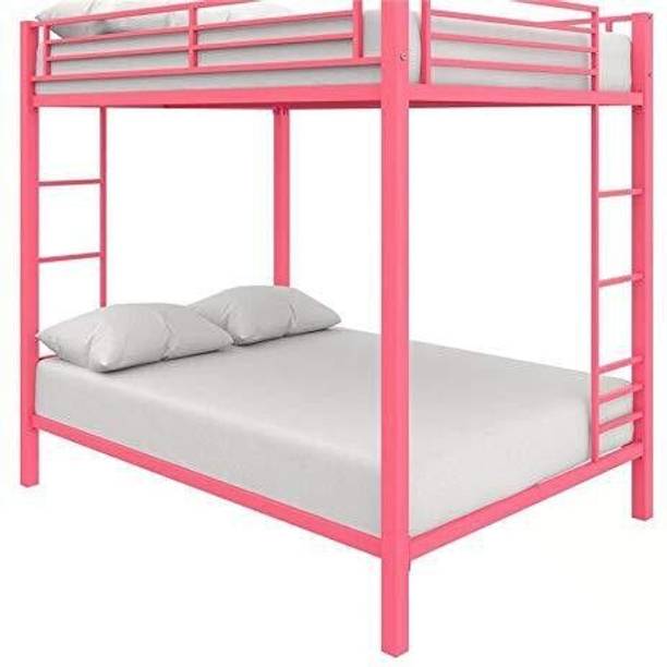 Vibrant Interior Amar Pink (6x2.5) Metal Bunk Bed