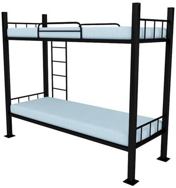 Vibrant Interior Kampala Black (6x3) Metal Bunk Bed