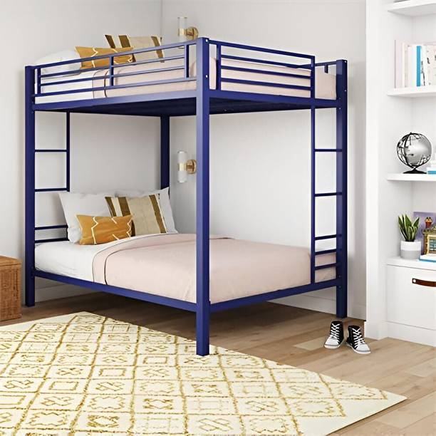 Heaven Shield ®™ | Avengers Twin Bed for Junior/ Adults with Guard Rail, Metal Bunk Bed Metal Bunk Bed