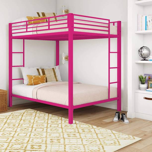 Heaven Shield ®™ | Avengers Twin Bed for Junior/ Adults with Guard Rail, Metal Bunk Bed Metal Bunk Bed