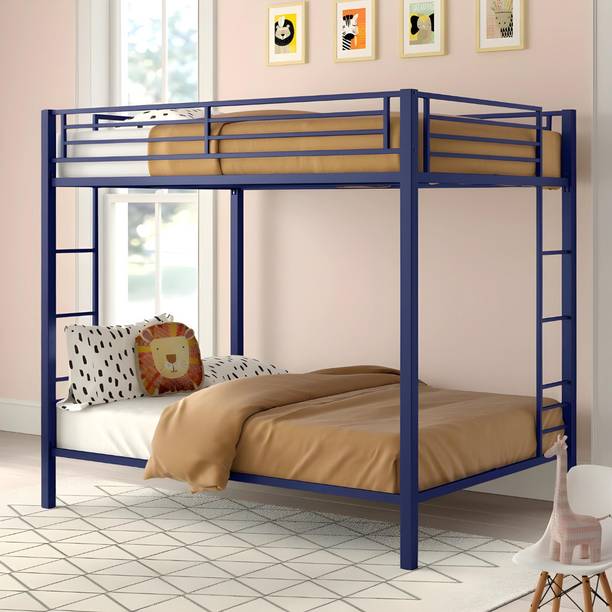 Vibrant Interior EVAN Blue (6x3) Metal Bunk Bed