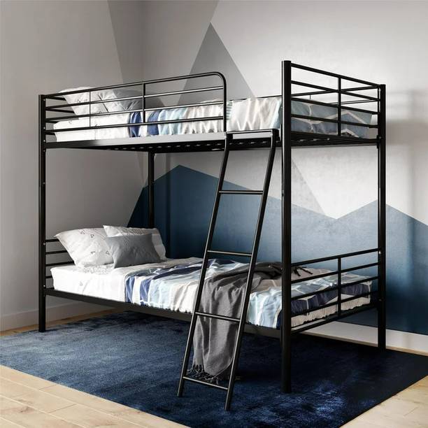roshan furniture Merin Twin Metal Bunk Cot Bed 3X6 Metal Bunk Bed
