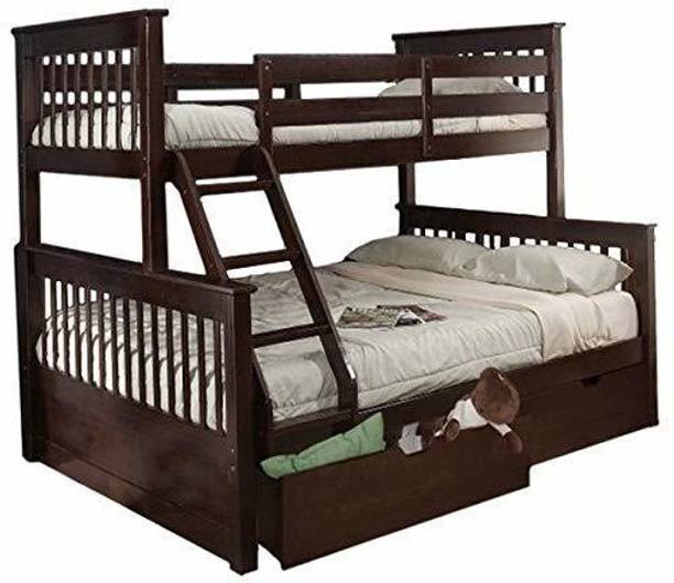 APRODZ Solid Wood Bunk Bed