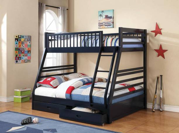APRODZ Solid Wood Bunk Bed